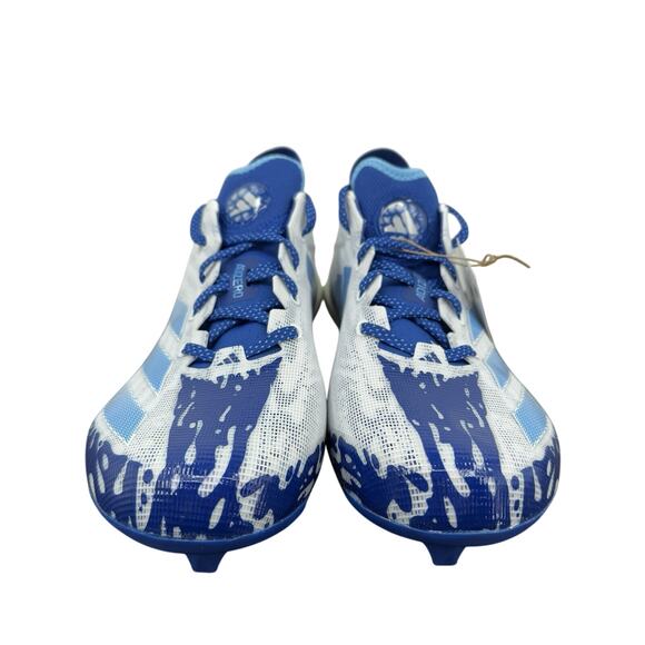 adidas Adizero Electric Speed Juice Cloud White Blue IE4418 Football Cleats Sz12 main image 9